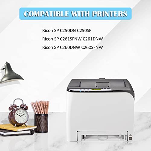 Toner SP C250 Compatible Ricoh - Impression Net et Documents Professionnels Durable - 2