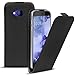 Produktbild Conie BF7167 Basic Flip Kompatibel mit HTC U Play, PU Leder Hülle Cover Klapphülle für U Play Tasche Schwarz