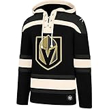 47 Brand NHL Las Vegas Golden Knights Eishockey Hoody Hoodie Kaputzenpullover Sweater Lacer Jersey Trikot Hooded (M)