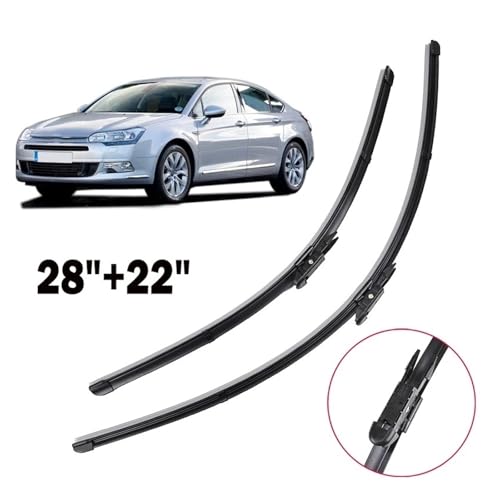 Essuie-glaces Citroën C5 : balais avant aérodynamiques 2008-2016