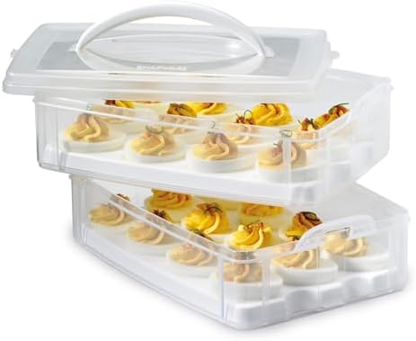 Snapware Snap 'N Stack Food Egg 2 Layer,