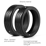 Zoom IMG-2 8 pezzi protezione ruote nero Zoom IMG-2 8 pezzi protezione ruote nero