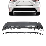 SecosAutoparts 2Pcs Rear Bumper Lower Valance Cover & Moulding Trim Compatible with Toyota Corolla 2020 2021 Replace# 52169-02060, 52754-02903