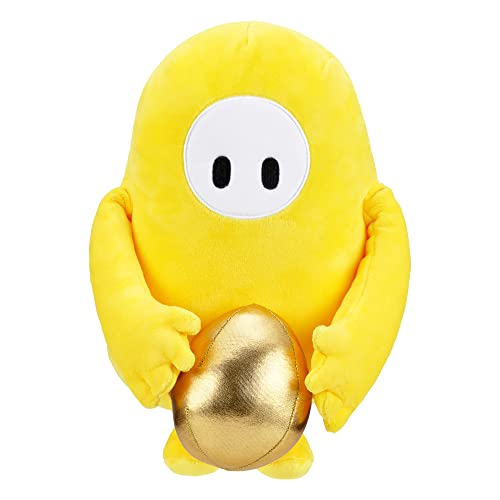 Peluche Fall Guys jaune collector de 30 cm le cadeau parfait pour les fans du jeu