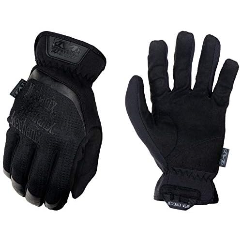 Mechanix Wear Men’s FastFit Gloves Covert, (Large, Black) FFTAB-55-010