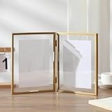foto kertas duplex 【Muestre recuerdos preciosos】 Los marcos de fotos de vidrio son para mostrar recuerdos y momentos preciosos en su hogar, agregando calidez y color a cualquier habitación.