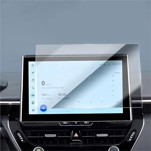 Verre trempé 10.5 pouces Corolla Cross anti-rayures pour GPS tactile