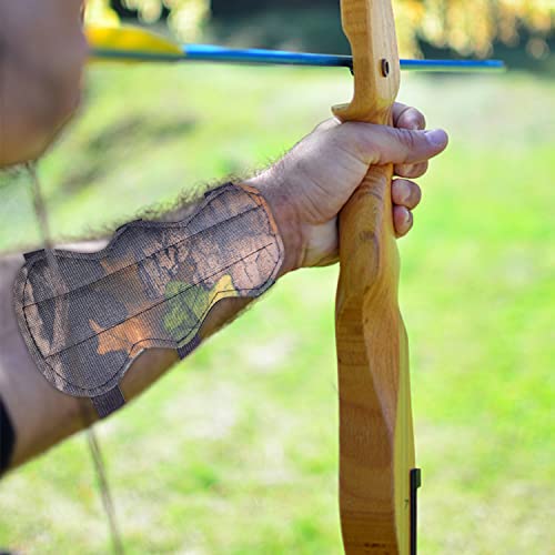 Albertu Durable Hunting Archery Arm Guard 3-Strape Arm Protection Archery Shooting Protective Gear Every Archer Equipped #TOP23