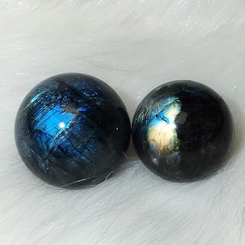 Spécimen de labradorite haut de gamme avec piédestal d'exposition - 6