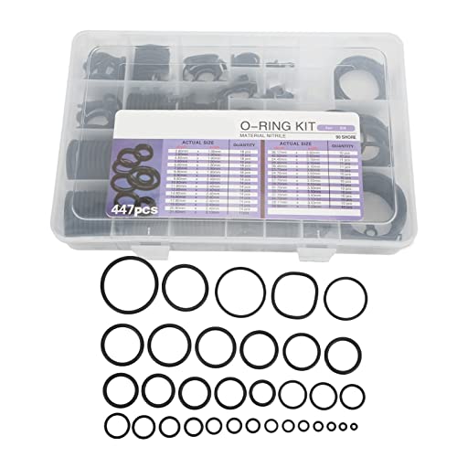 Kit joints toriques climatisation HNBR de qualité supérieure, 447 pcs - 6
