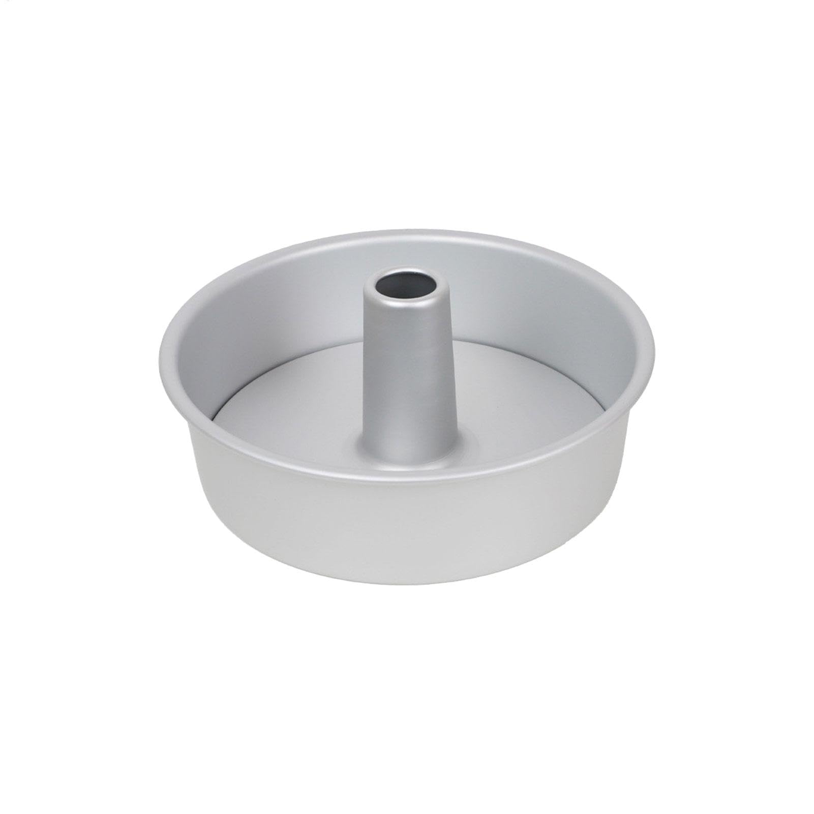 Molde de gasa para hornear tartas, molde de gasa para tartas, molde redondo de fondo suelto para cupcakes, molde redondo de acero inoxidable para hornear pasteles de gasa, hueco (17 x 14,3 x 7,1 cm)