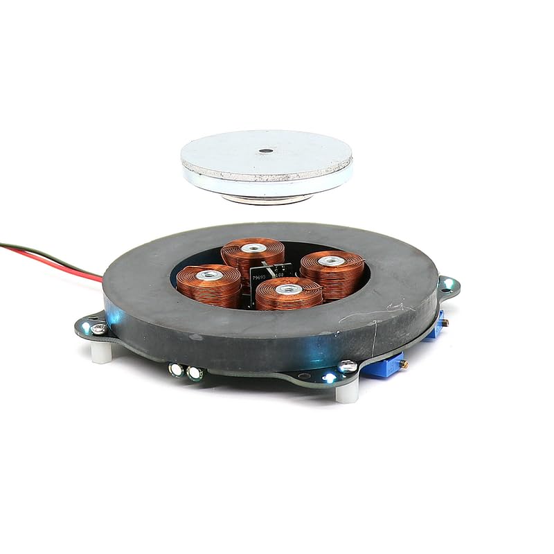Módulo de levitación magnética con lámpara LED, plataforma de carga máxima de 500G, Kit de núcleo DIY para máquina de levitación magnética con potencia