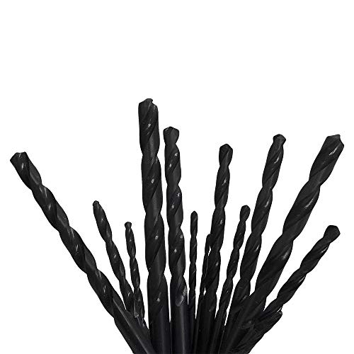 PROLINEMAX Jobber Drill Set Metal Index Straight Shank Drill 13 Pc HSS 1/16'' - 1/4''