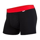 MyPakage Men's Weekday Trunk, Black/Red, Medium