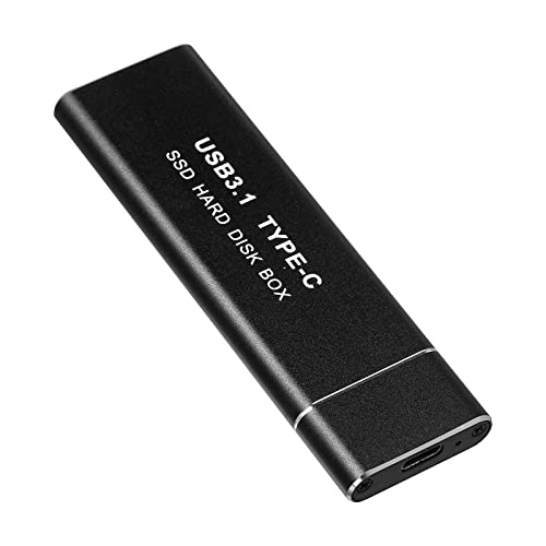 Estojo para disco rígido M.2 NVMe/SATA,Capa de disco rígido móvel de protocolo duplo M.2 NVMe/SATA U