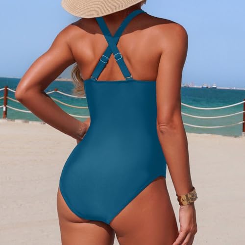Bikini elegante para vacaciones de playa con brasier con aros negro XL comodo 5