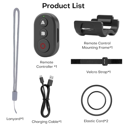 Mando a distancia DJI Action 6 y Osmo 360 con pulsera de largo alcance 6