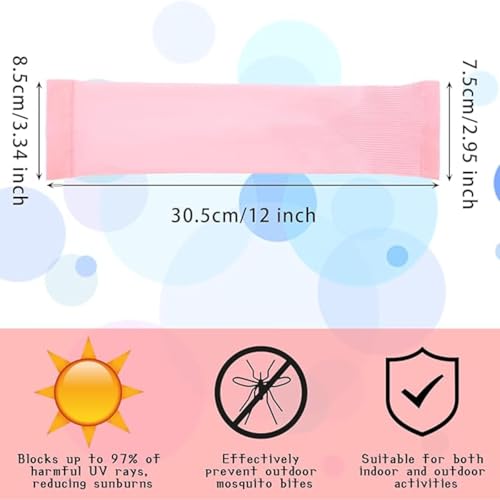 6Pairs Arm Sleeves for Kids, UV Sun Protection Cooling Arm Compression Sleeves for Boys Girls, Outdoor Sport Running Breathable Elastic Arm Cover for Youth (7-12 Years)2