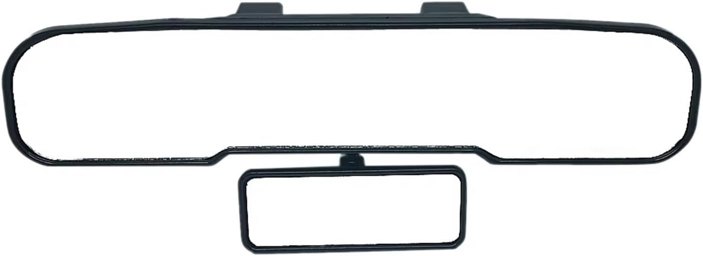 interior rearview mirror, Rearview Mirror Rotatable 2-in-1 Wide-angle Car Interior Rearview Mirror Dual Rearview Mirror Child And Infant, For Vision Car Interior Rearview Mirror