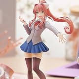 Monika figurka anime dziewczyna PCW Monika figurka model statuetka 18 cm dekoracja biurka do domu prezent urodzinowy dla fanów