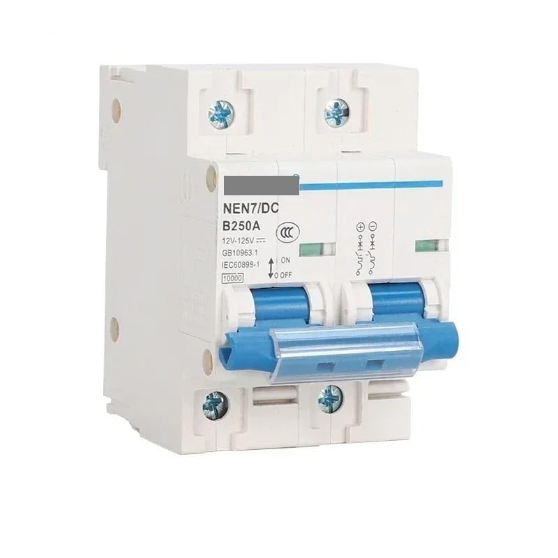 Salvavita Riarmo Automatico Interruttore automatico CC 1P 2P 12V24V48V60V120V pneumatico 63A 80A 100A 125A 150A 200A 250A(2P,200A)