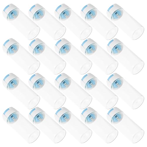 SAFIGLE - SAFIGLE 40pcs Ampoule with Cap 10ml Sealed Vial Glass Bottle for Samples Laboratory Ampoule Bottle