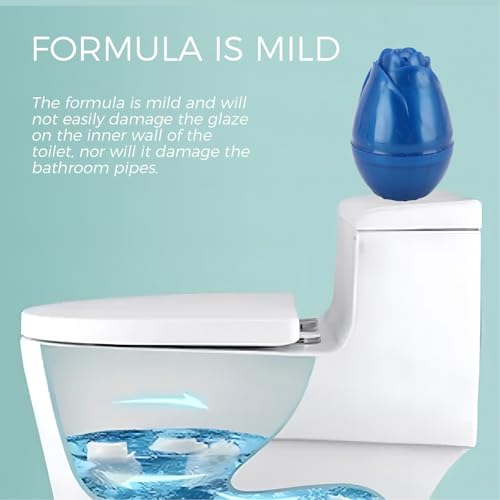 2pcs Toilet Bowl Cleaners, Toilet Tank Cleaner for All Toilets, Long Lasting Effective Automatic Cleaning Odor Dirt Removal - Image 8