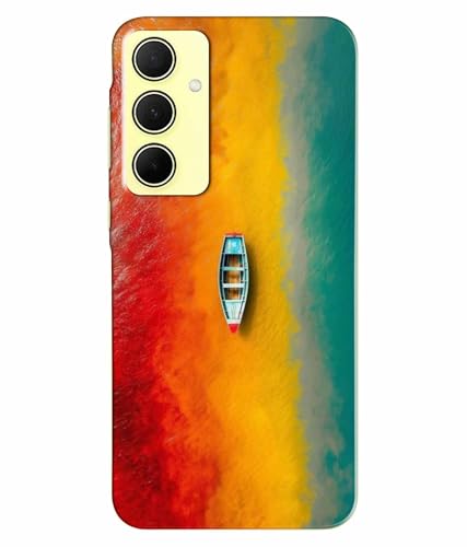 Image of Printed Hard Back Case Cover & Compatible for Samsung Galaxy A35 5G | Samsung A35 5G | Nature Vector Art (Multicolor) - D1207