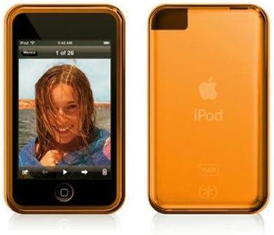 Speck SeeThru Hard Shell Case and Holster for iPod touch 1G (Orange)