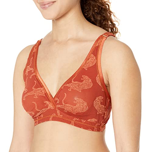 Cosabella Sutiã curvilÃneo estampado Soire Confidence, Tigre do Saara, M