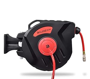Boudech Automatische Druckluft-Schlauchtrommel 20 Meter