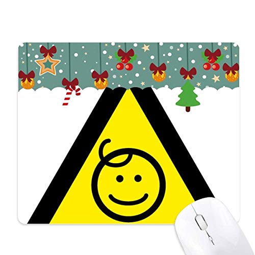 Tapis de souris triangulaire protégé antidérapant et sécurisé pour bureau enfant