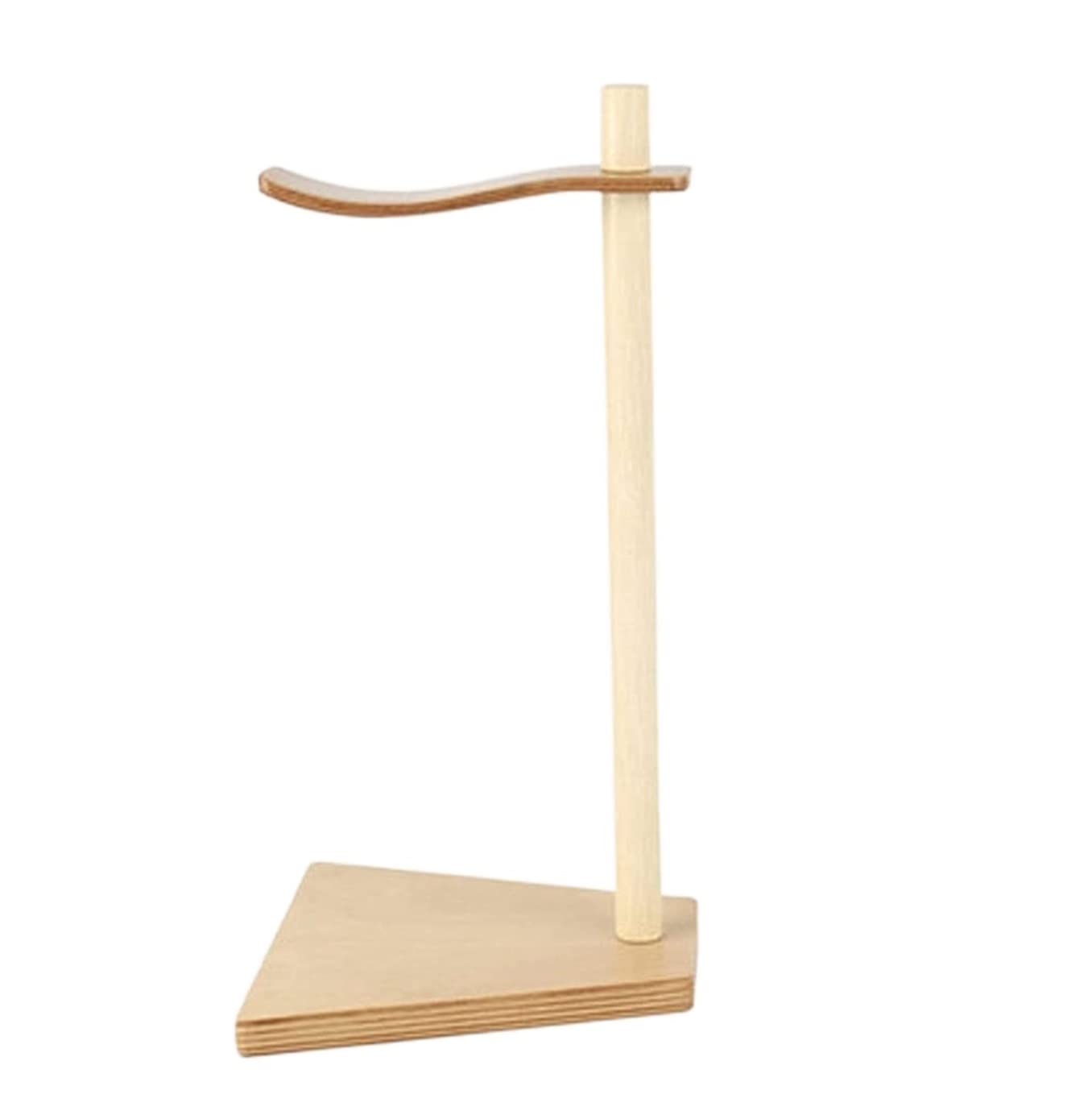 MRKU Headphone Stand Holder Headset Hook Hanger Desktop Solid Wood Stereo Suitable For Earphones Earphone