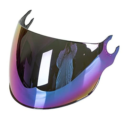 Baoblaze Visiera per Casco Lente per Parabrezza Apribile AntiGraffio Adatto Solo per Il Modello Ls2 Of562, Proteggere Gli Occhi E Il Viso Luce, Vento, Sabbia - Colorato