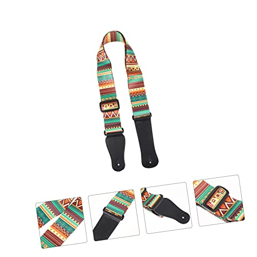 Vaguelly 3 Pièces Imprimé Poupée Baryton Ceinture PU Floral Sangle Pratique Et Cravate Fleur Guitare Shouler Ténor… - Les Beatles, Paul McCartney, John Lennon, RIngo Starr, George Harrison Vaguelly 3 Pièces Imprimé Poupée Baryton Ceinture PU Floral Sangle Pratique Et Cravate Fleur Guitare Shouler Ténor… – Image 4