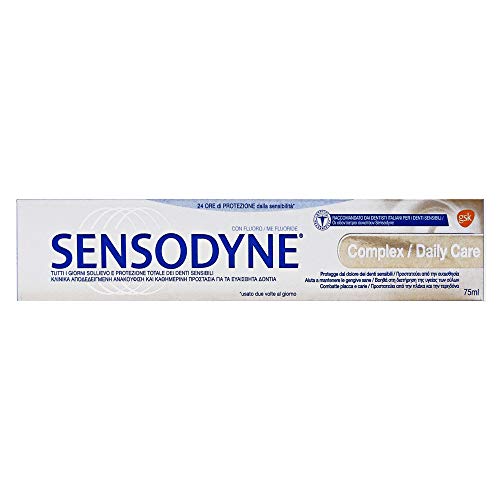 12 X dentifricio Sensodyne COMPLEX allevia il dolore denti sensibili