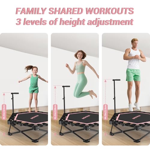 HXD-ERGO 42 Inch Foldable Mini Rebounder Trampoline - Image 4