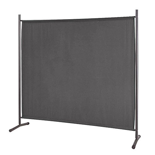 SAILUN® 180x180cm Antracita Biombo de Privacidad Plegable para Casa de Campo Dormitorio Salon