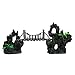 balacoo Aquarium Bridge Decorations Rope Bridge Mountains Fish Tank Ornament Aquarium Landscaping Decor