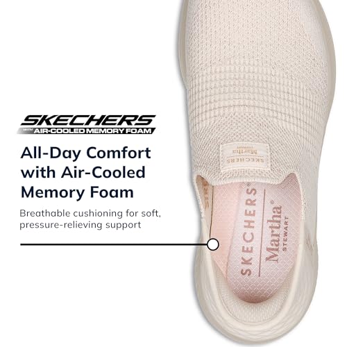 Image of Skechers Women's Martha Stewart Ultra Flex 3.0 - Neptune Sneakers