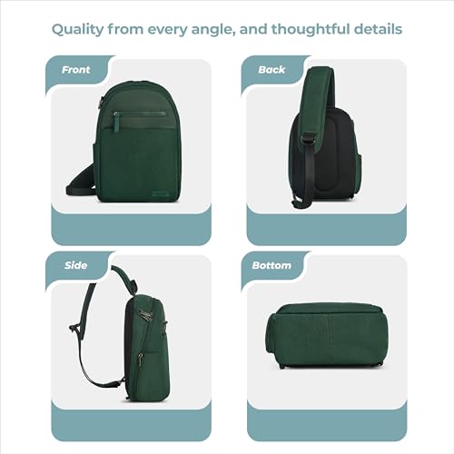 Image of Travelon Anti-Theft Metro Sling with RFID blocking pouch
