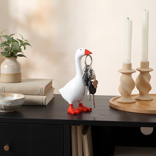 Estatua de Ganso Mini de Escritorio de 7 Pulgadas miniatura 5