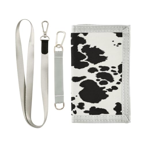 Portafogli per bambini per ragazzi ragazze bovina animale pelliccia camouflage portafoglio novità per Multicolore Taglia unica Casual bambino pelle