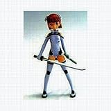 コナミフィギュアコレクション スカイガールズ 桜野音羽＋MVソード 単品