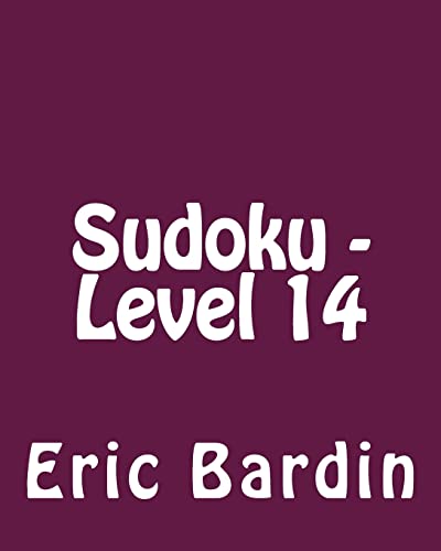Sudoku - Level 14: Fun, Large Grid Sudoku Puzzles