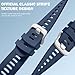 GEAK Compatible with Garmin Forerunner 245 Watch Band Forerunner 55 Band, 20mm Soft Silicone Strap Compatible with Vivoactive 6/5 Venu/Venu SQ Forerunner 645/245 Music/for Galaxy Watch 7/6/5/4