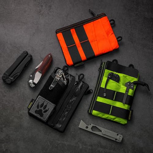 Image of VIPERADE VE18 EDC Pouch, Pocket Organize for Men, EDC Pocket Organizer, 3 Slots with 2 Zipper Pockets, Multitool Pouch