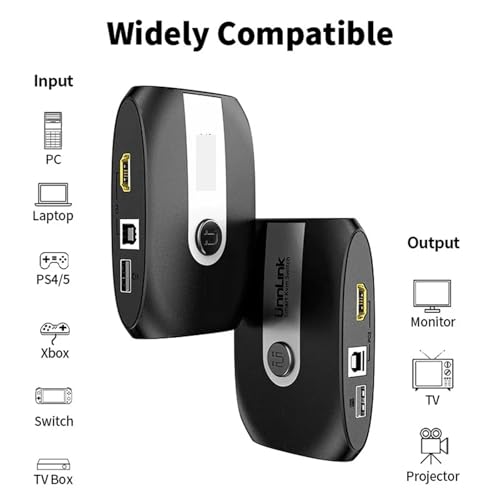 Switch KVM HDMI USB résout le manque de place sur votre bureau