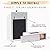 Magnetic Lint Bin and Dryer Sheet Holder Set for Laundry Room, Farmhouse Wooden Lint Trash Can with Lid and Dryer Sheet Dispenser Box Magnetic for Mounting on Dryer,Stylish Laundry Room Organiz(White)