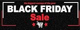 Cobb Promo Black Friday Vinyl Banner with Multiple Sizes and Colors For Indoor and Outdoor Advertisement For Business Easily Hangable Made In USA (Sand Black, 3x8)